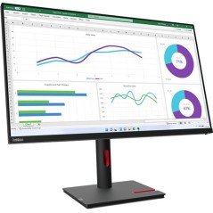 Lenovo ThinkVision T34w-30 34" UltraWide HDMI DisplayPort USB-C Docking Monitor - Stunning 3440 x 1440 Clarity & Enhanced Connec